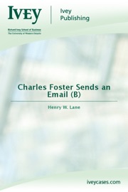 Charles Foster Sends an Email (B)