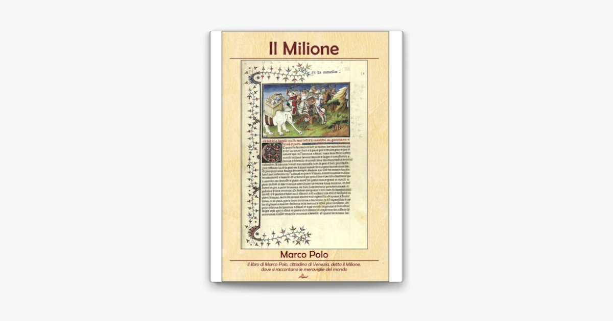 ‎Il Milione by Marco Polo on Apple Books