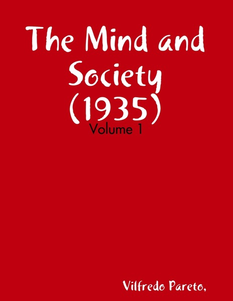 Cover of The mind and society