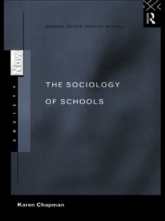 The Sociology of Schools by Karen Chapman