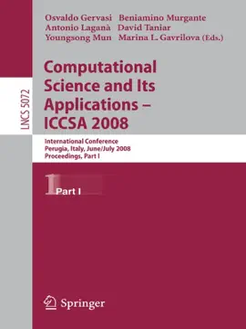 Read: Computational Science and Its Applications Book - ICCSA 2008