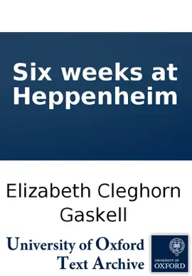 Read: Six weeks Book at Heppenheim