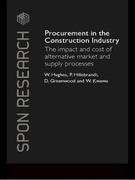Read: Procurement in the Construction Industry Book