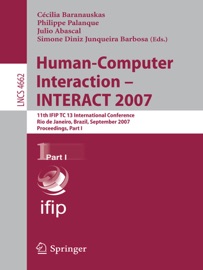 Human-Computer Interaction – INTERACT 2007
