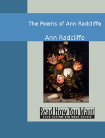 The Poems of Ann Radcliffe - Ann Radcliffe