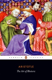 Book cover for The Art of Rhetoric by Aristotle