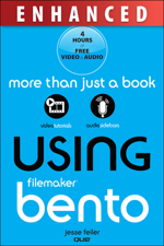 Using FileMaker Bento, Enhanced Edition - Jesse Feiler Cover Art