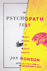 The Psychopath Test - Jon Ronson Cover Art