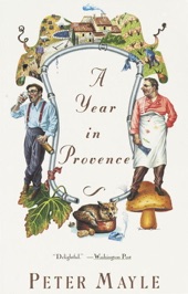 Book cover for A Year in Provence by Peter Mayle