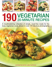 190 Vegetarian 20-Minute Recipes - Jennie Fleetwood Cover Art