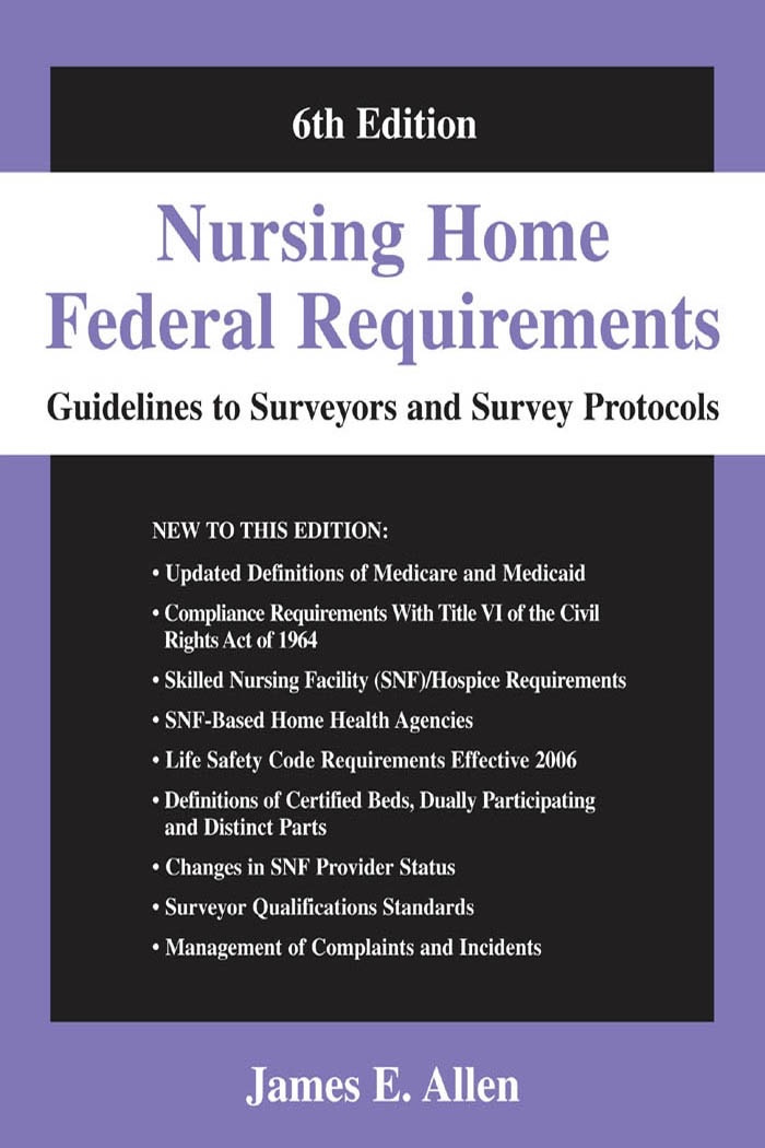 Nursing Home Federal Requirements cover