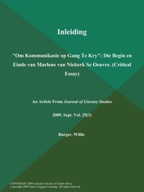 Inleiding: 