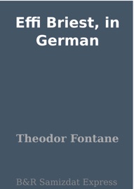 Effi Briest, in German - Theodor Fontane