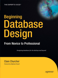 Beginning Database Design - Clare Churcher Cover Art