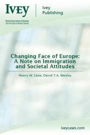 Changing Face of Europe: A Note on Immigration and Societal Attitudes