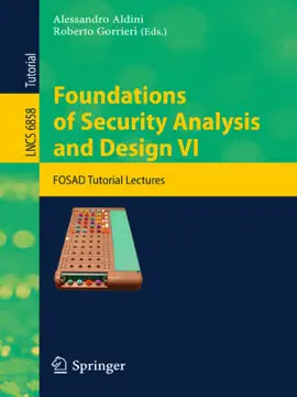 Read: Foundations of Security Analysis Book and Design VI