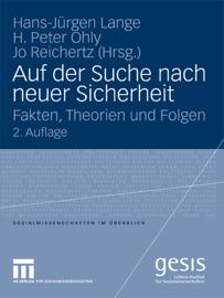 Auf der Suche nach neuer Sicherheit - Hans-Jürgen Lange, H. Peter Ohly & Jo Reichertz