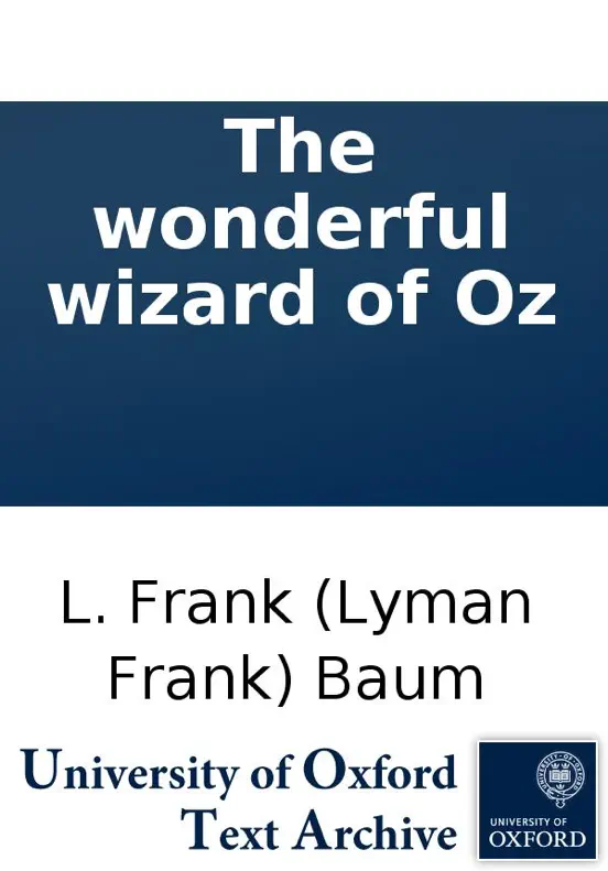 The wonderful wizard of Oz