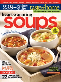 Heartwarming Soups - Taste of Home Editors