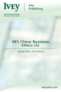 NES China: Business Ethics (A) by Joerg Dietz