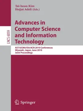 Read: Advances in Computer Science Book and Information Technology