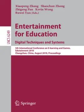 Read: Book Entertainment for Education. Digital Techniques and Systems