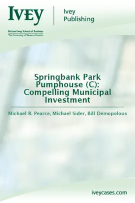 Read: Springbank Park Pumphouse (C): Compelling Book Municipal Investment