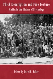 Thick Description and Fine Texture David Baker