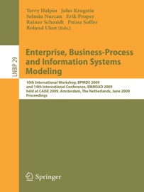 Enterprise, Business-Process and Information Systems Modeling - Terry Halpin, John Krogstie, Selmin Nurcan, Erik Proper, Rainer Schmidt, Pnina Soffer & Roland Ukor