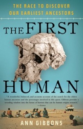 Book cover for The First Human by Ann Gibbons