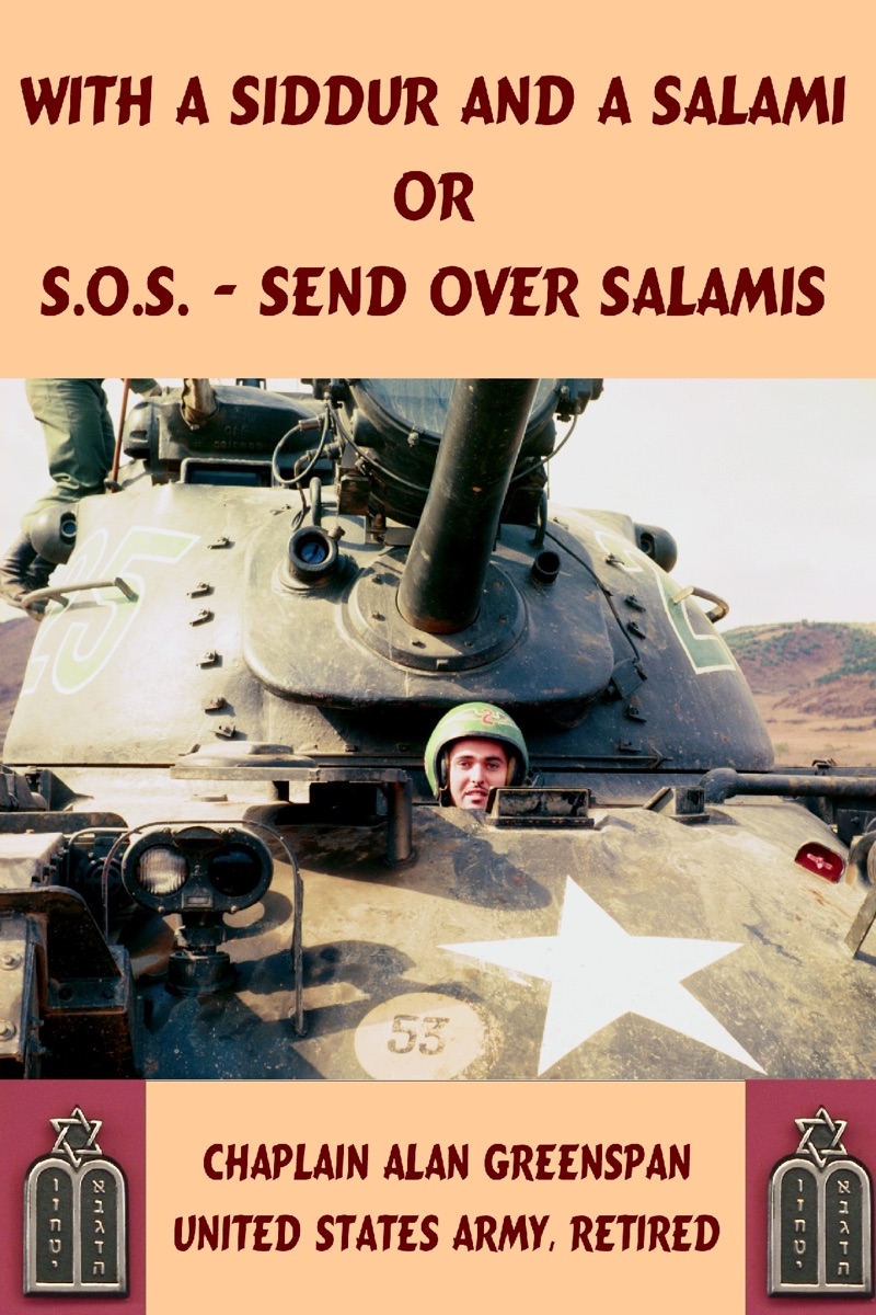 With a Siddur and a Salami or S. O. S. - send over Salamis cover
