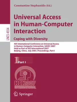 Read: Universal Acess in Book Human Computer Interaction. Coping with Diversity