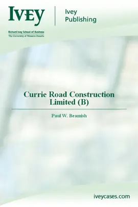 Read: Book Currie Road Construction Limited (B)