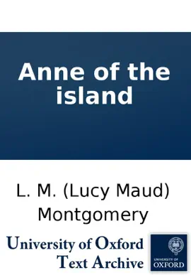 Read: Anne of Book the island