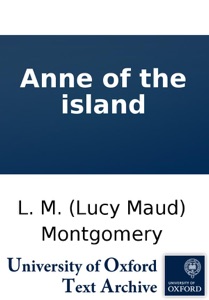 Anne of the island