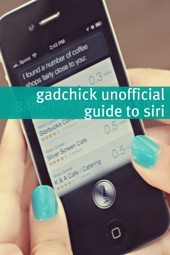 Book cover for The Unofficial Siri Handbook by GadChick