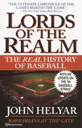 Book cover for The Lords of the Realm by John Helyar