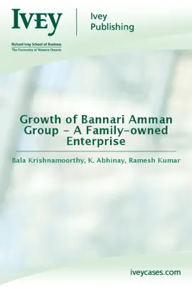 Read: Book Growth of Bannari Amman Group - A Family-owned Enterprise