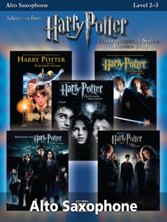 Harry Potter: Alto Saxophone Instrumental Solos from Movies 1-5 by Alfred Music