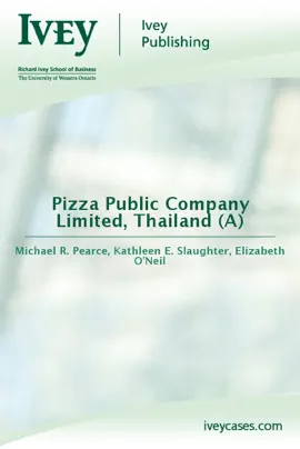 Read: Pizza Public Company Book Limited, Thailand (A)