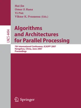 Read: Book Algorithms and Architectures for Parallel Processing