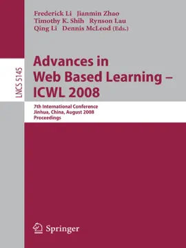 Read: Advances in Web Based Learning Book - ICWL 2008