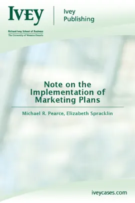 Read: Note on the Book Implementation of Marketing Plans