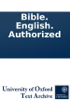 The Bible: King James version - Anonymous