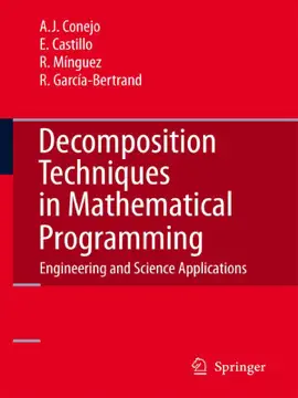 Read: Decomposition Book Techniques in Mathematical Programming