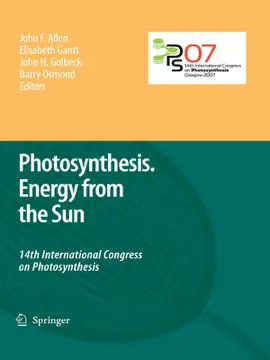 Read: Photosynthesis. Energy from the Book Sun