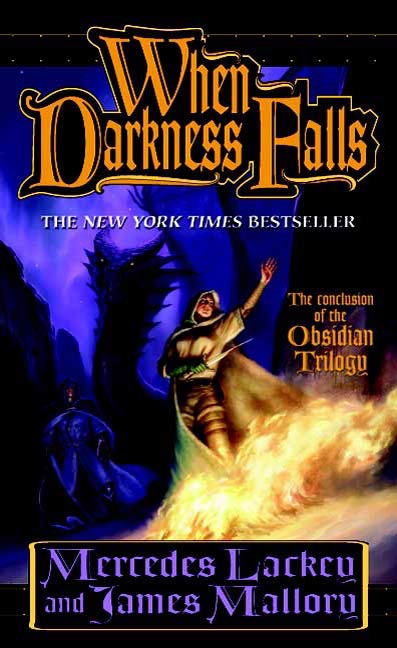 When Darkness Falls (The Obsidian Trilogy, Book 3) cover
