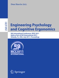 Engineering Psychology and Cognitive Ergonomics Don Harris