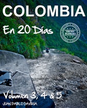 Book cover for Colombia en 20 días (edición mejorada) by Juan Pablo Gaviria