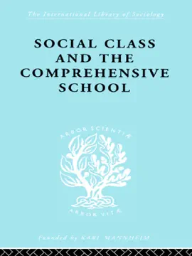 Read: Social Book Class and the Comprehensive School